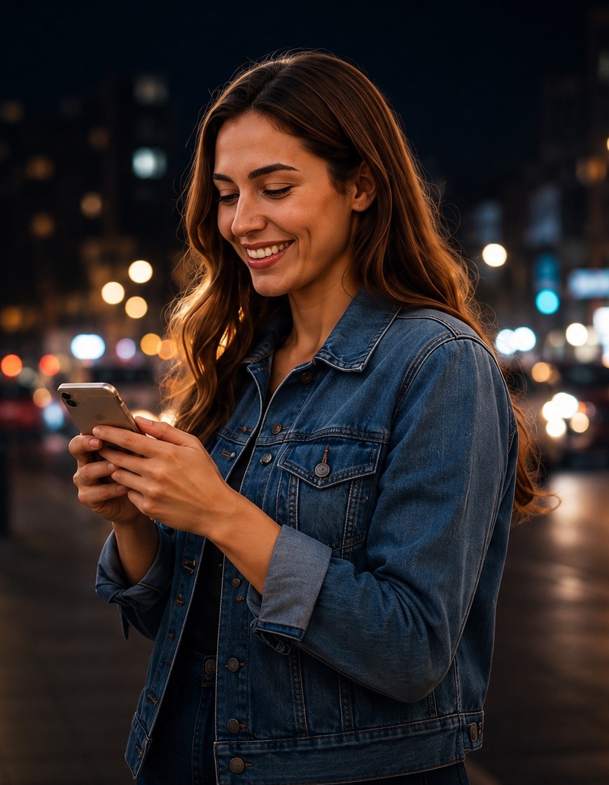 Local customer discovering nearby businesses on Kedesa
